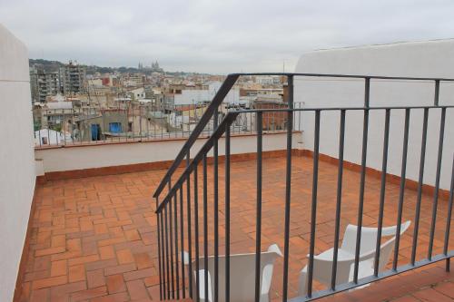 Habitación Doble con terraza - 1 o 2 camas del hotel Ramblas Barcelona. Foto 22