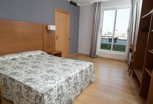 Habitación Doble con terraza - 1 o 2 camas del hotel Ramblas Barcelona. Foto 23