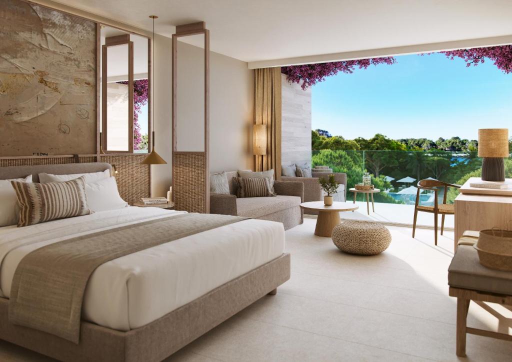 Junior suite Vista Piscina del hotel Ikos Porto Petro