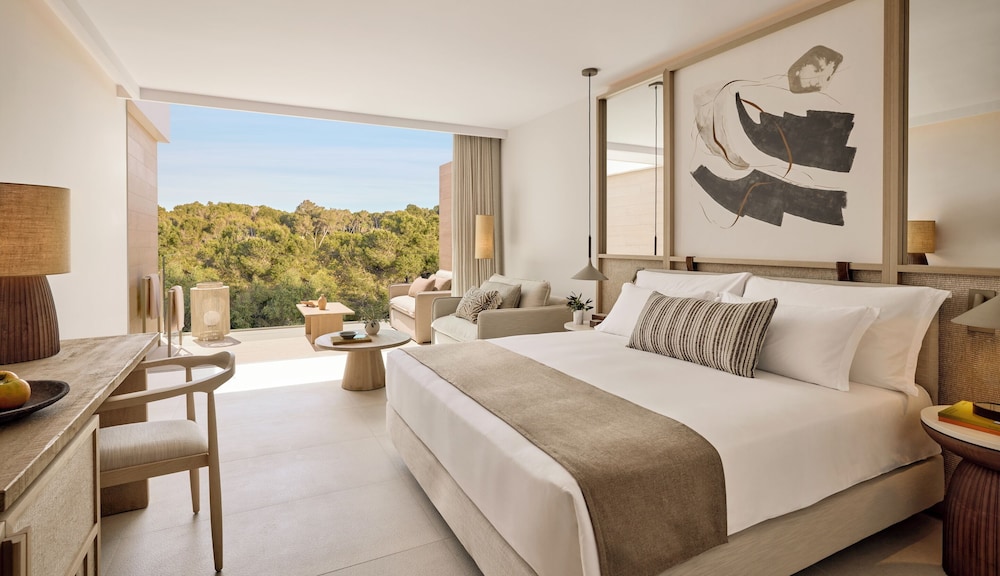 Habitación doble superior, vistas al jardín del hotel Ikos Porto Petro
