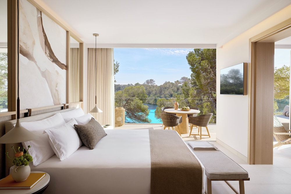 Suite Deluxe, 1 habitación, vistas parciales al mar del hotel Ikos Porto Petro