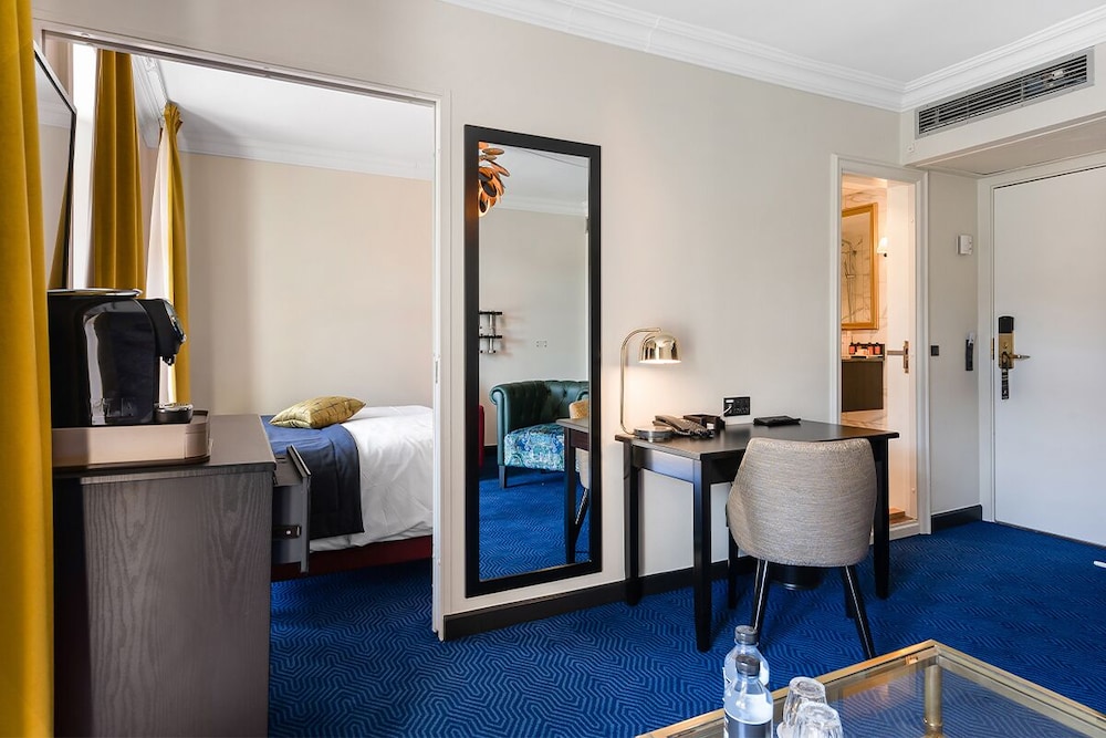 Deluxe King Room del hotel Profilhotels Copenhagen Plaza. Foto 2
