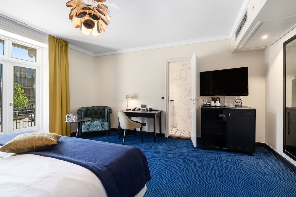 Superior Queen Room del hotel Profilhotels Copenhagen Plaza. Foto 1