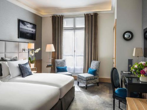 Habitación Deluxe con 2 camas individuales del hotel Sofitel Paris Baltimore Tour Eiffel