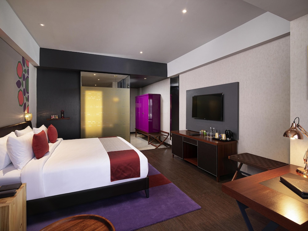 Habitación Deluxe, cama king del hotel Grand Mercure Bengaluru at Gopalan Mall