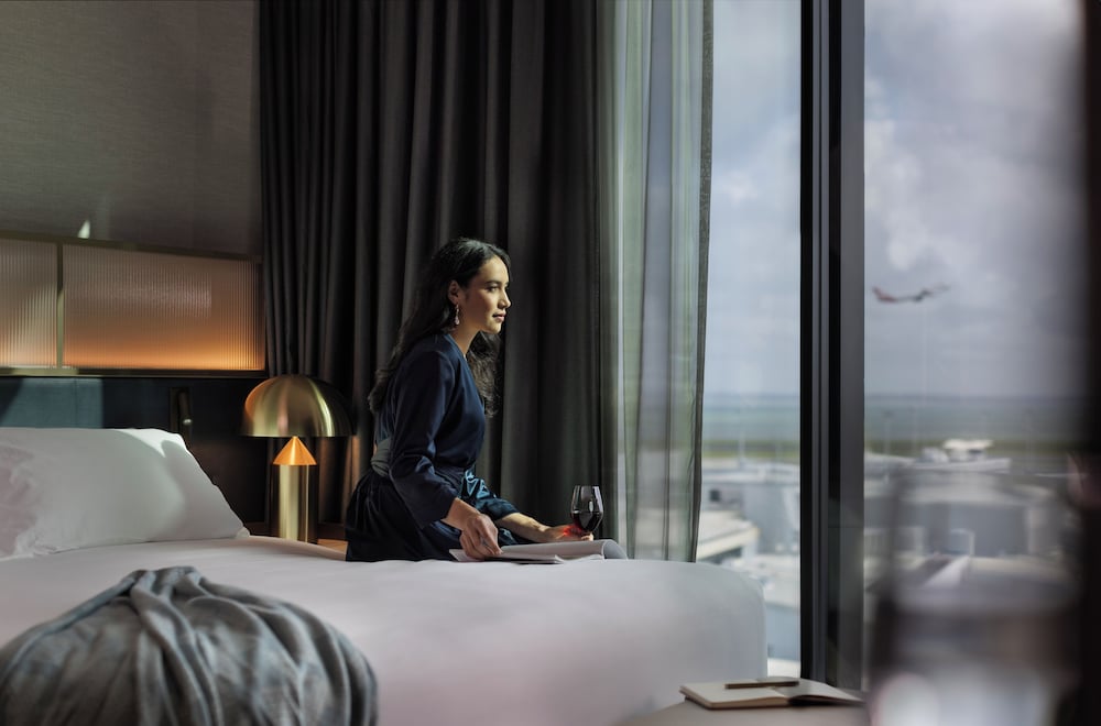 Suite Ejecutiva con 1 cama King Size del hotel Pullman Auckland Airport. Foto 8