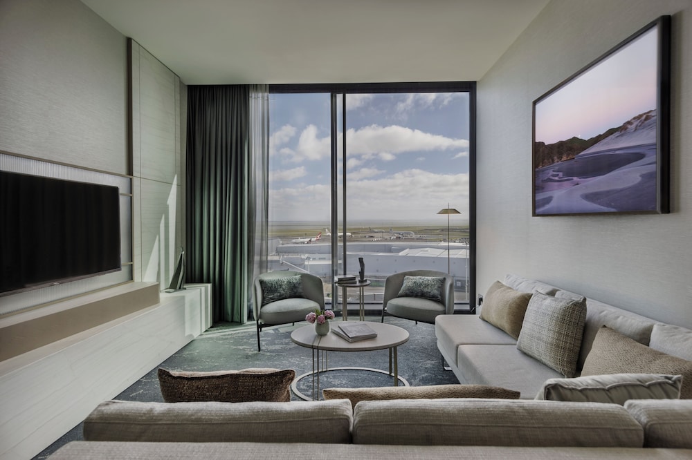 Suite Ejecutiva con 1 cama King Size del hotel Pullman Auckland Airport. Foto 9