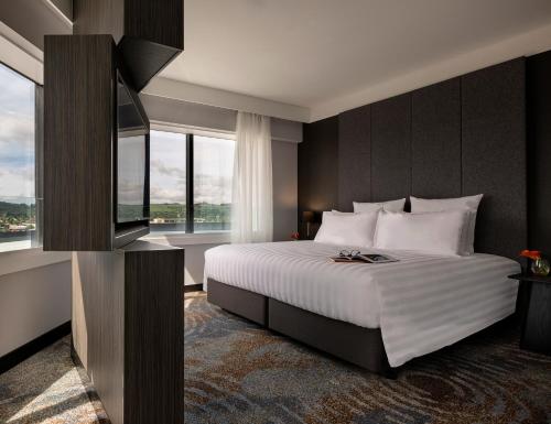 Suite Superior, 1 Cama King Size, Vistas a la Ciudad del hotel Pullman Rotorua. Foto 5