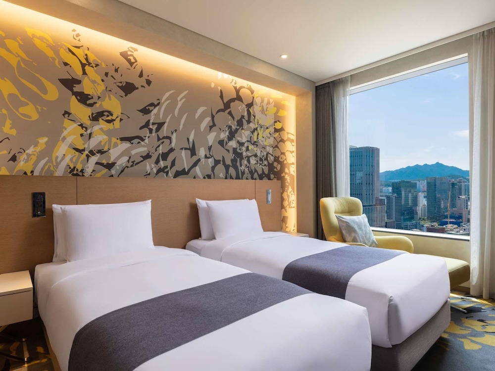 Suite Deluxe con 2 camas individuales del hotel Novotel Suites Ambassador Seoul Yongsan - Seoul Dragon City