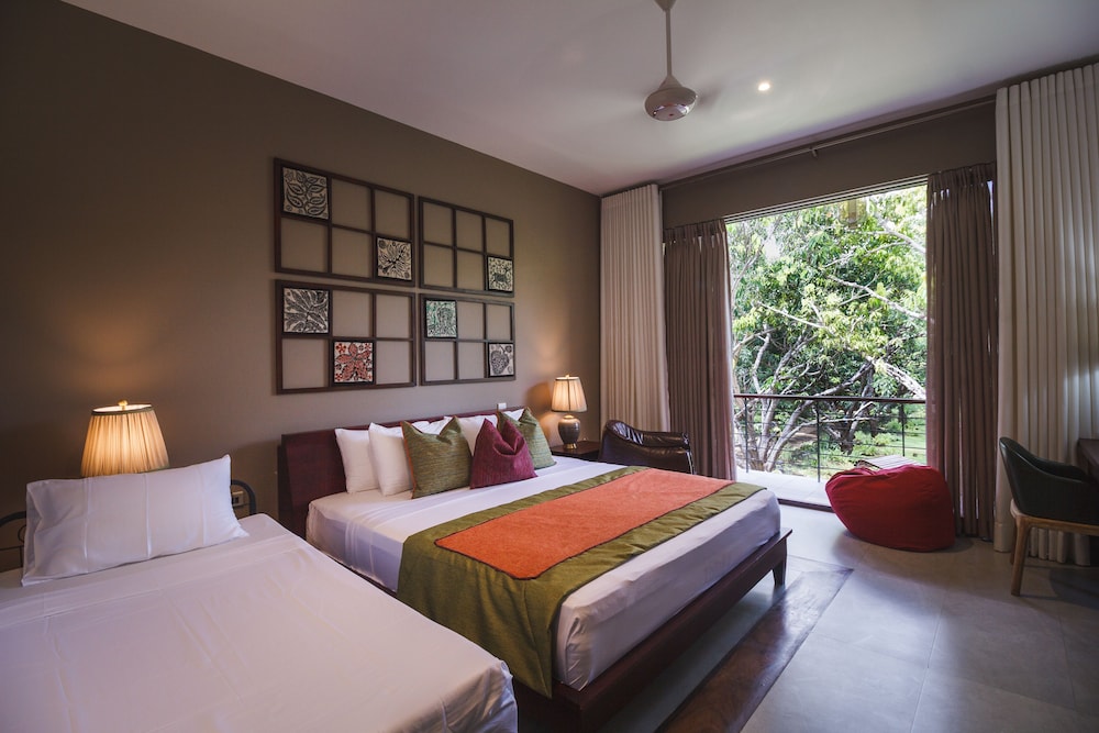 Habitación Deluxe del hotel Sigiriana Resort by Thilanka