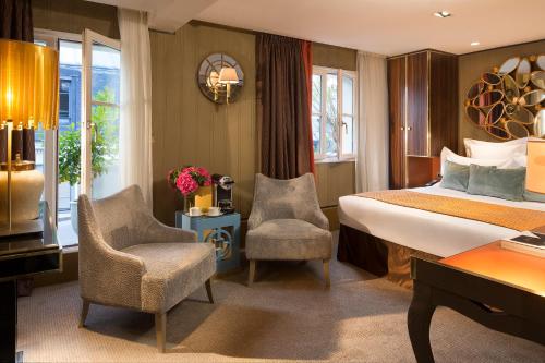 Habitación Doble Deluxe con terraza del hotel Baume. Foto 4