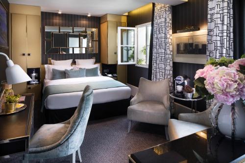 Habitación Doble Deluxe con terraza del hotel Baume. Foto 8