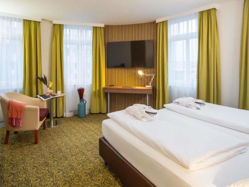 Habitación Privilege del hotel Mercure Wien Westbahnhof. Foto 2