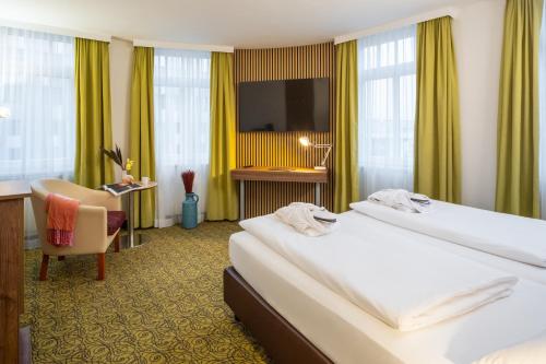 Habitación Privilege del hotel Mercure Wien Westbahnhof. Foto 5