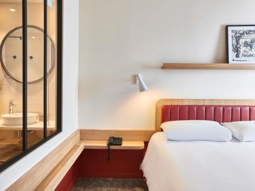 Habitación Standard con cama doble del hotel ibis Styles La Roche-sur-Yon. Foto 8