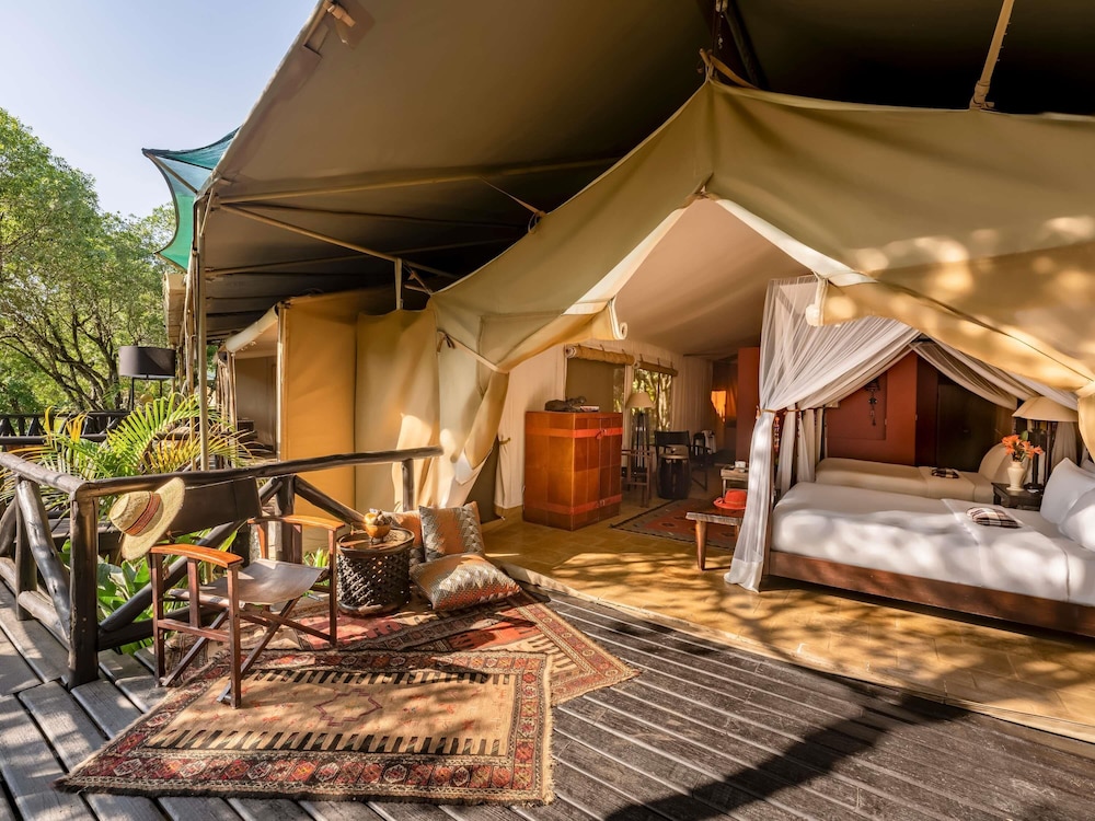 Tienda, 2 camas individuales (Riverfront. Accessible) del hotel Fairmont Mara Safari Club. Foto 3