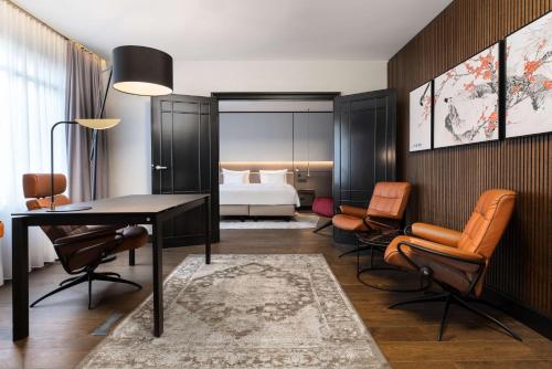 Suite Presidencial - Planta superior del hotel Radisson Collection Grand Place Brussels. Foto 5