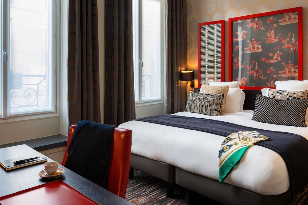 Habitación estándar doble, vistas a la ciudad del hotel Le Stendhal Place Vendôme Hotel Paris - MGallery Collection. Foto 2