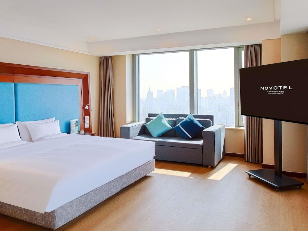 Habitación superior, 1 cama de matrimonio grande del hotel Novotel Shanghai Atlantis