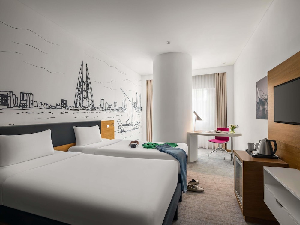 Habitación Estándar, Dos Camas Individuales, Vistas a la Ciudad del hotel ibis Styles Manama Diplomatic Area