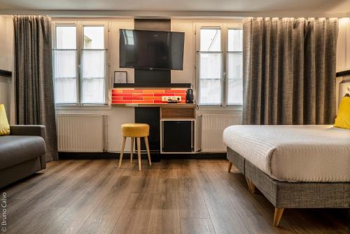 Habitación Doble del hotel 26 Faubourg (ex Hôtel De Reims). Foto 7