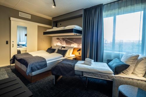 Habitación Estándar adaptada para personas de movilidad reducida del hotel Billund Airport Hotel