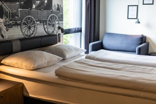 Habitación Estándar adaptada para personas de movilidad reducida del hotel Billund Airport Hotel. Foto 2
