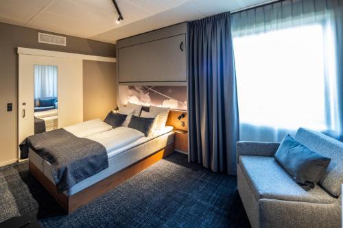 Habitación Estándar adaptada para personas de movilidad reducida del hotel Billund Airport Hotel. Foto 4