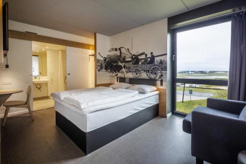 Habitación Estándar adaptada para personas de movilidad reducida del hotel Billund Airport Hotel. Foto 5