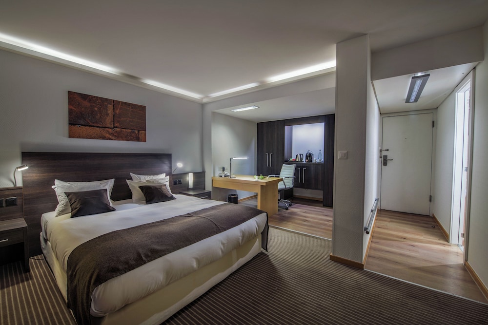 Suite junior, 1 cama de matrimonio del hotel Crowne Plaza Zürich, An Ihg. Foto 4