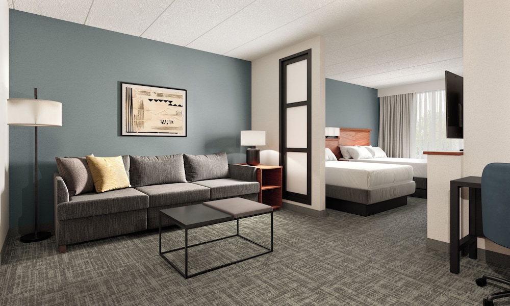 Suite, 2 camas de matrimonio (With Sofa Bed) del hotel Hyatt Place Richmond Airport