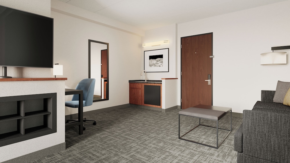 Suite, 2 camas de matrimonio (High Floor, With Sofa Bed) del hotel Hyatt Place Richmond Airport. Foto 1