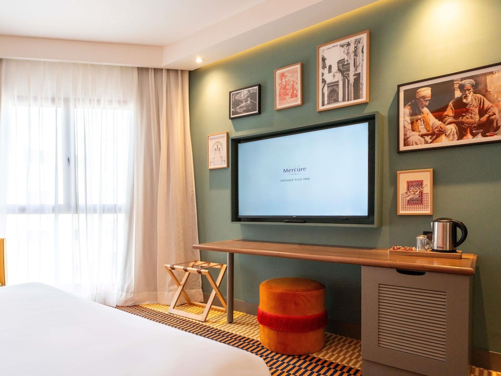 Habitación estándar doble, 1 cama doble del hotel Mercure Rabat Sheherazade. Foto 7