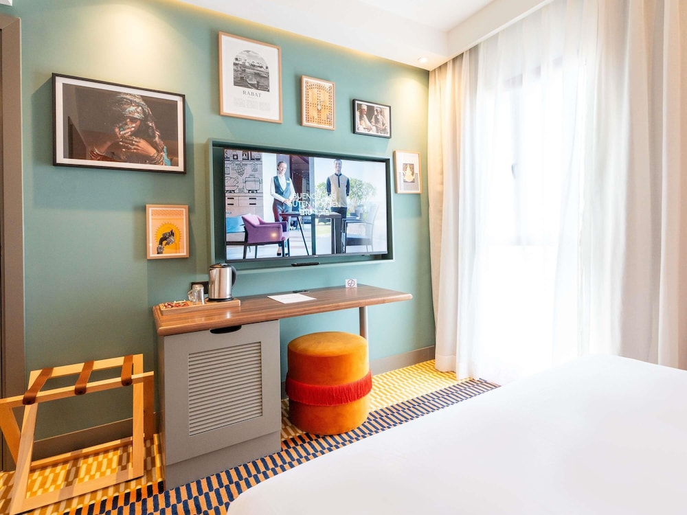 Habitación estándar doble, 1 cama doble del hotel Mercure Rabat Sheherazade. Foto 17