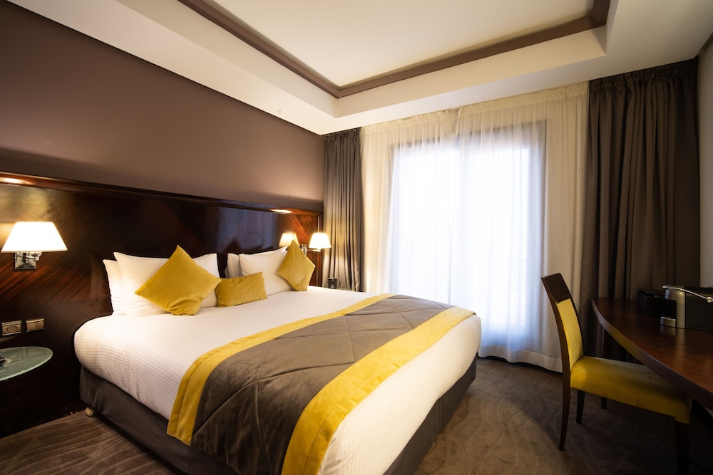 Habitación Deluxe doble, 1 cama doble del hotel Le Diwan Rabat-mgallery. Foto 3