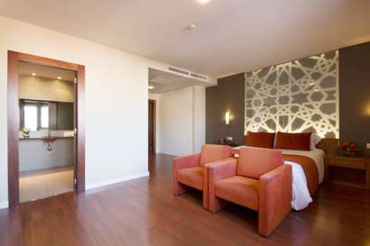 Habitación doble del hotel Granada Palace