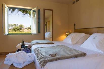 Habitación doble del hotel Hacienda Zorita Wine and Spa. Foto 2