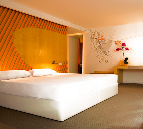 Habitación doble Business del hotel Room Mate Óscar