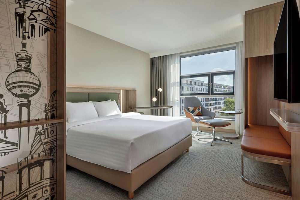 Habitación Deluxe, 1 cama de matrimonio grande del hotel COURTYARD BY MARRIOTT BERLIN CITY CENTER