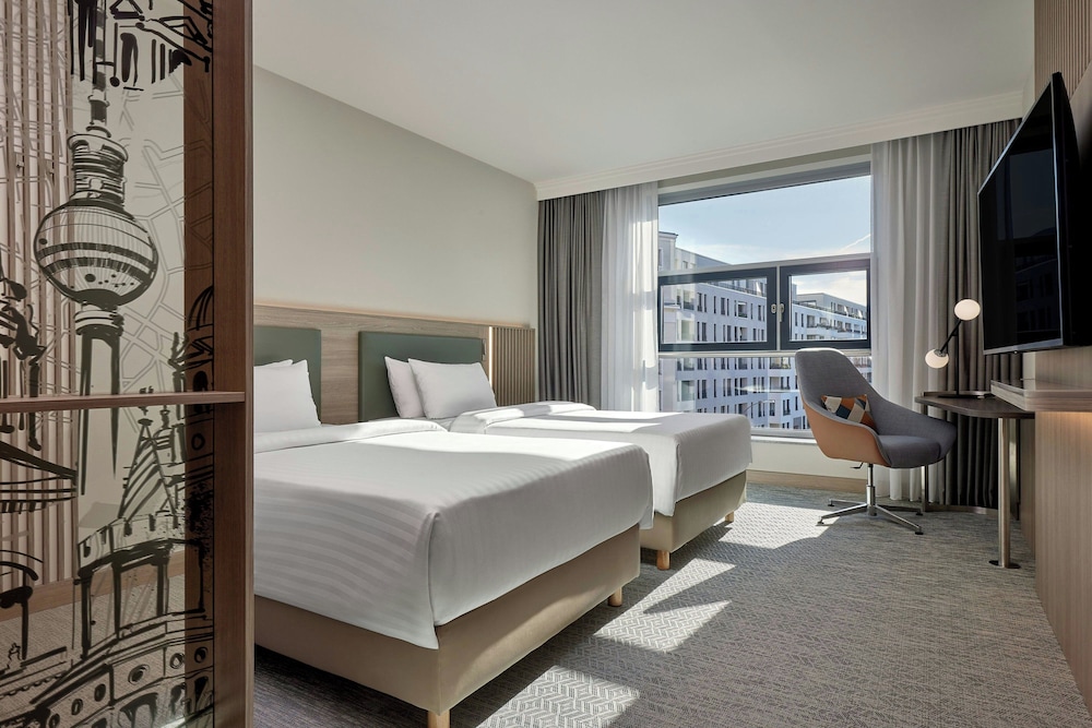 Habitación Deluxe con 2 camas individuales, 2 camas individuales del hotel COURTYARD BY MARRIOTT BERLIN CITY CENTER