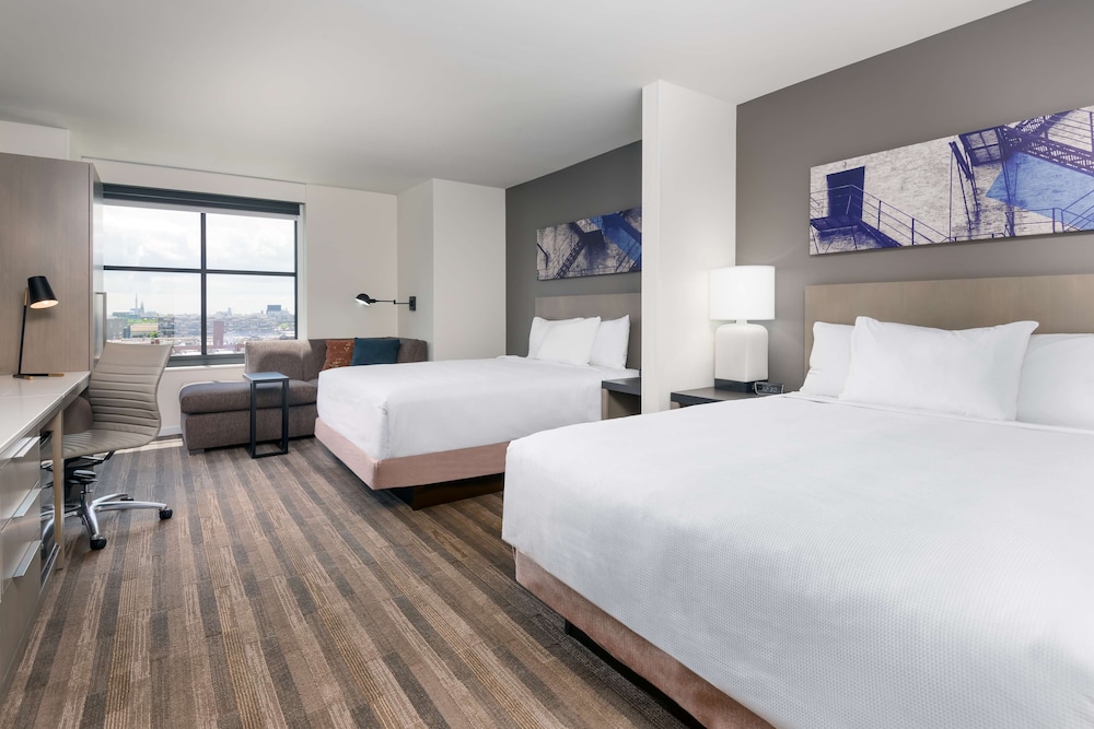 Estancia accesible | Dos camas queen del hotel Hyatt House Chicago West Loop