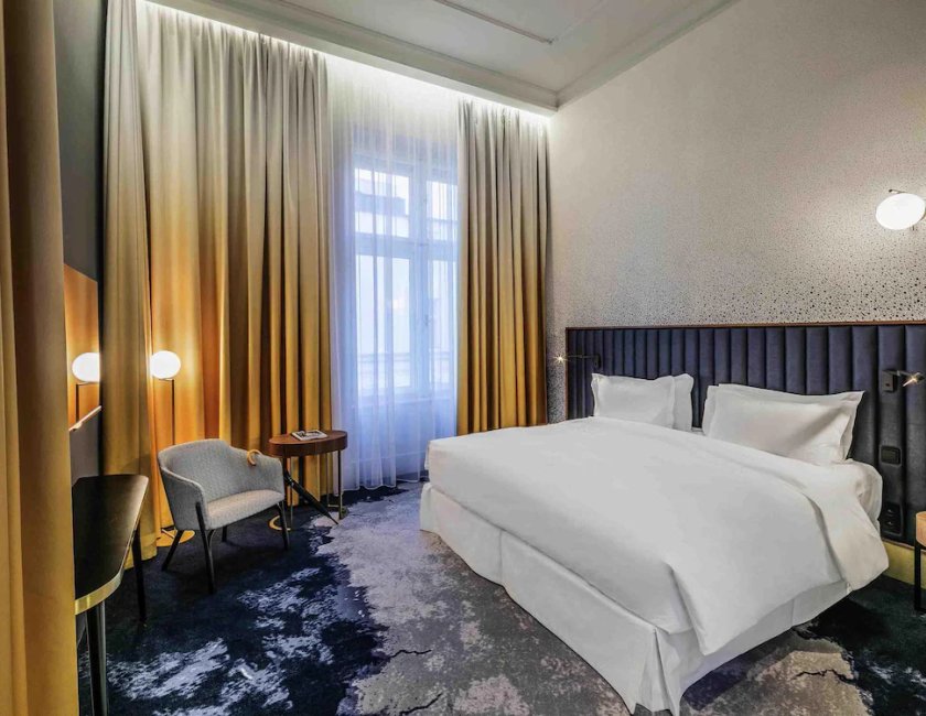 Habitación doble 1 Cama king Vista Patio Business Sofá Cama incluido del hotel Century Old Town Prague - Mgallery