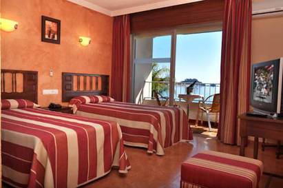 Habitación doble Vista Mar del hotel Arrayanes Playa