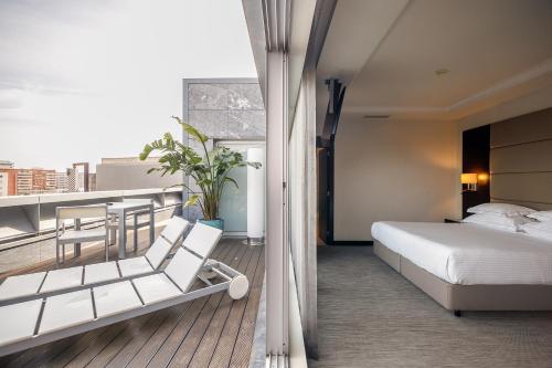 Suite con bañera de hidromasaje del hotel Bessahotel Boavista. Foto 15