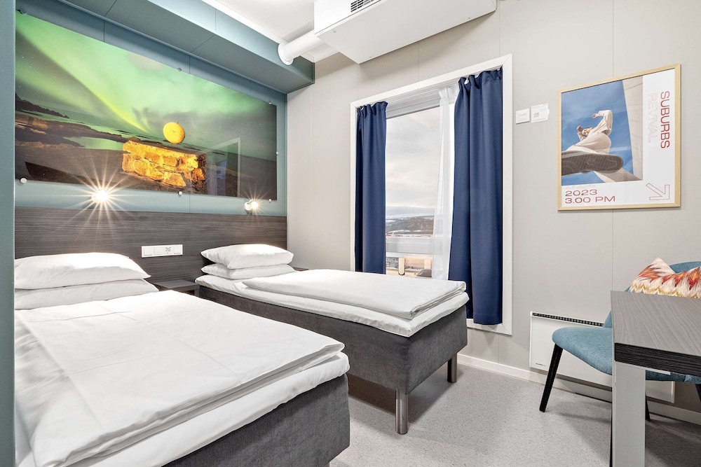 Habitación económica, 2 camas individuales, no fumadores del hotel Aiden By Best Western Harstad Narvik Airport