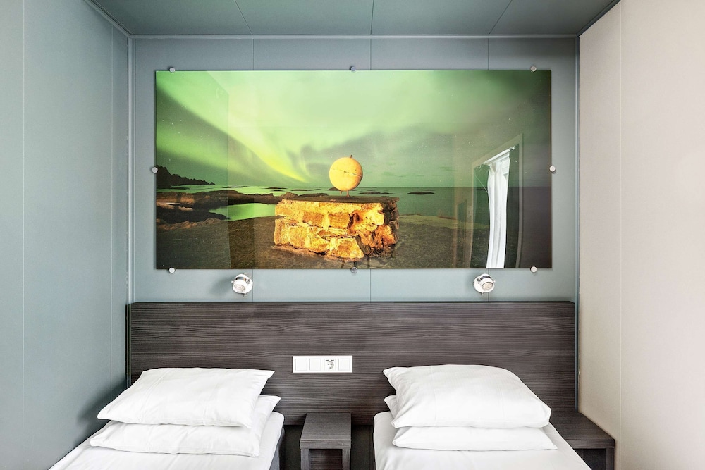 Habitación económica, 2 camas individuales, no fumadores del hotel Aiden By Best Western Harstad Narvik Airport. Foto 4