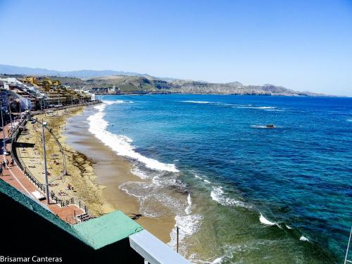 Estudio con vistas al mar del hotel Brisamar Canteras