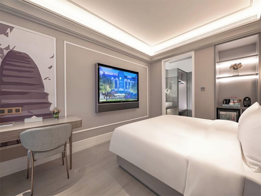 Habitación Deluxe, 1 cama de matrimonio grande del hotel Mercure Xi\'an High-tech Zone Center. Foto 2