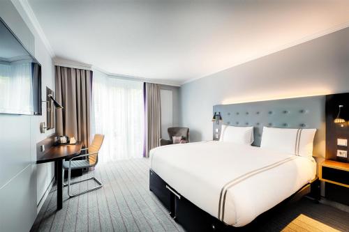 Habitación Individual Estándar del hotel Premier Inn Stuttgart Bad Cannstatt