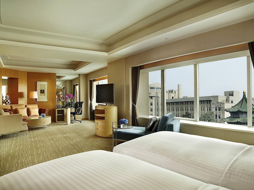 SUITE JUNIOR, 2 Camas individuales, Acceso Club Sofitel, Vista a la ciudad / Jardines del hotel Sofitel Xian On Renmin Square